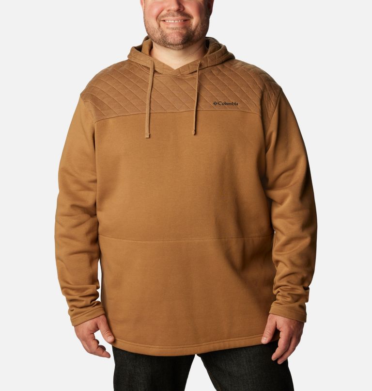 Thumbnail: Men's Hart Mountain Quilted Hoodie - Big, Color: Delta, image 1