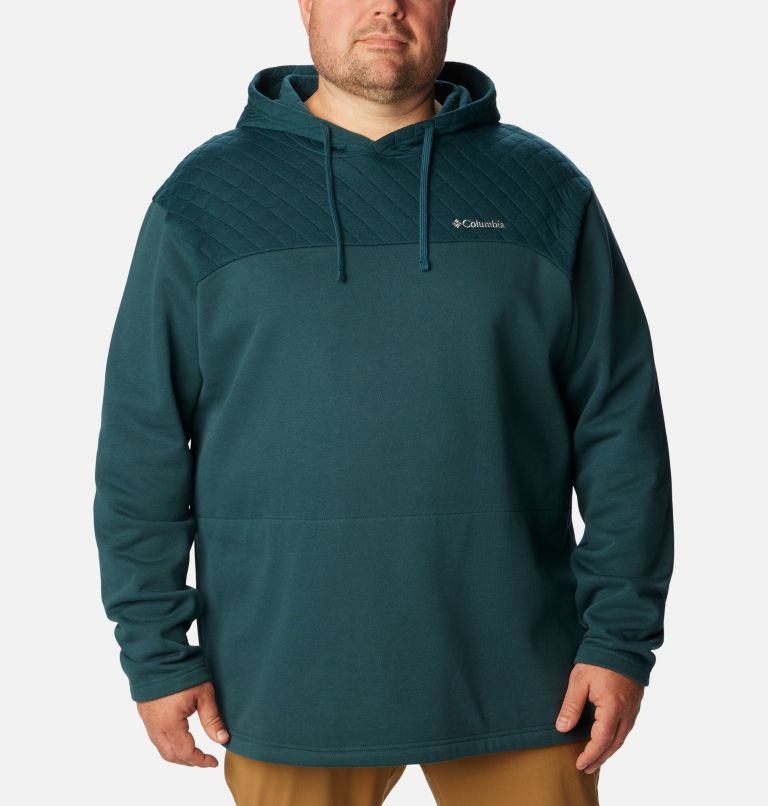 Men's Hart Mountain Quilted Hoodie - Big, Color: Night Wave, image 1