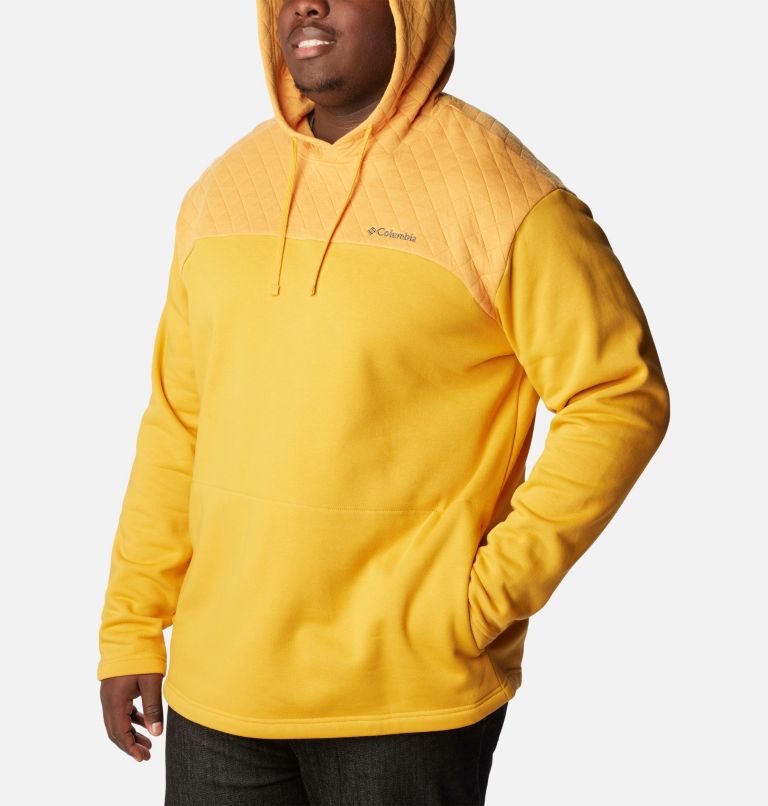 Thumbnail: Men's Hart Mountain Quilted Hoodie - Big, Color: Raw Honey, image 5