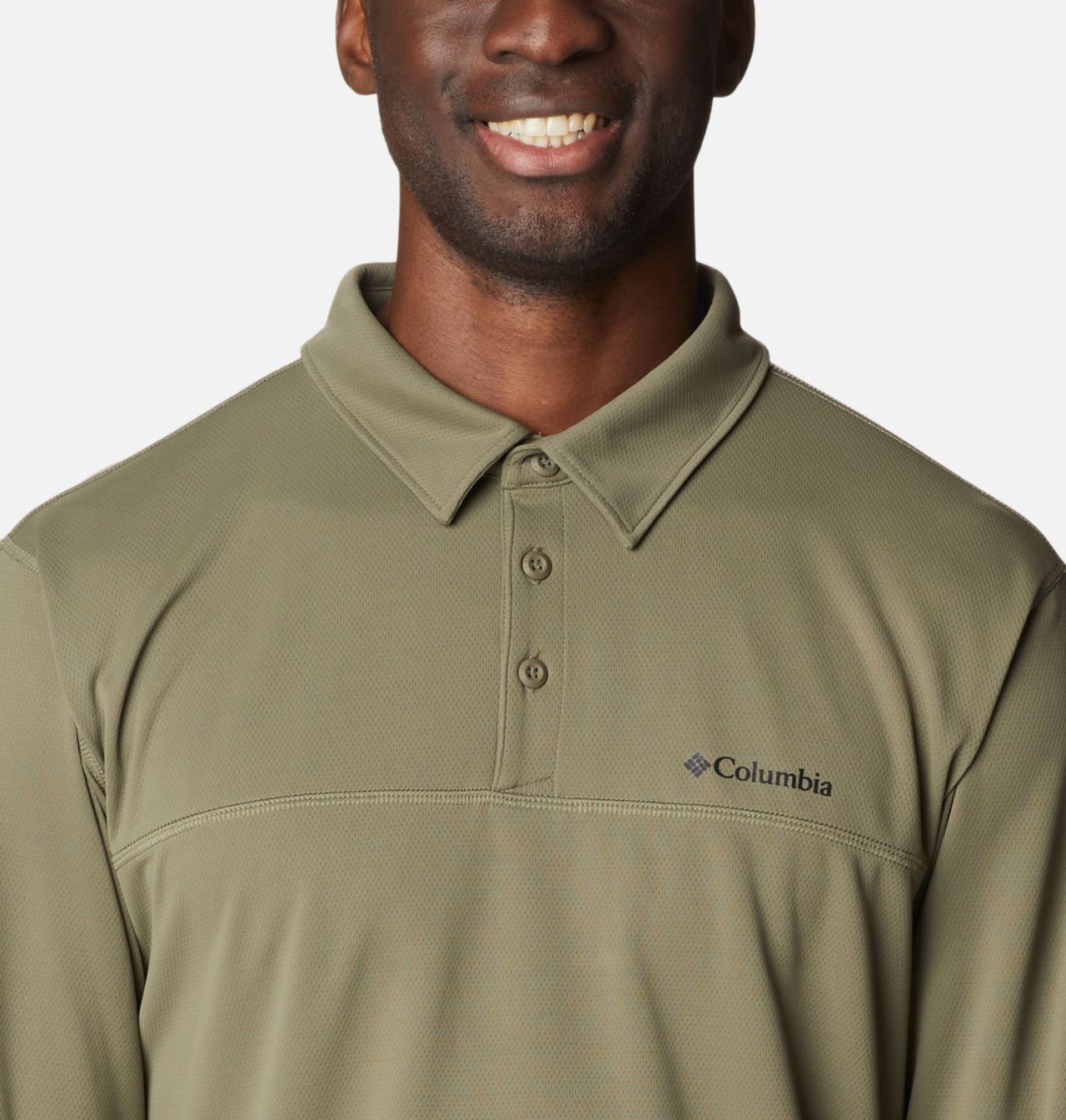 Men's Narrows Pointe™ Long Sleeve Polo - Tall 4