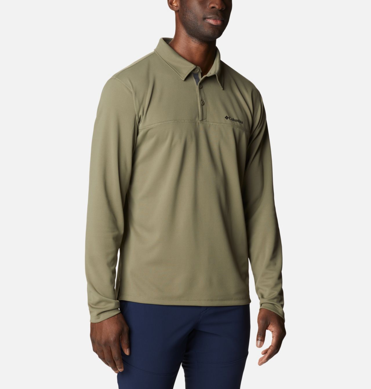 Men's Narrows Pointe™ Long Sleeve Polo - Tall 5