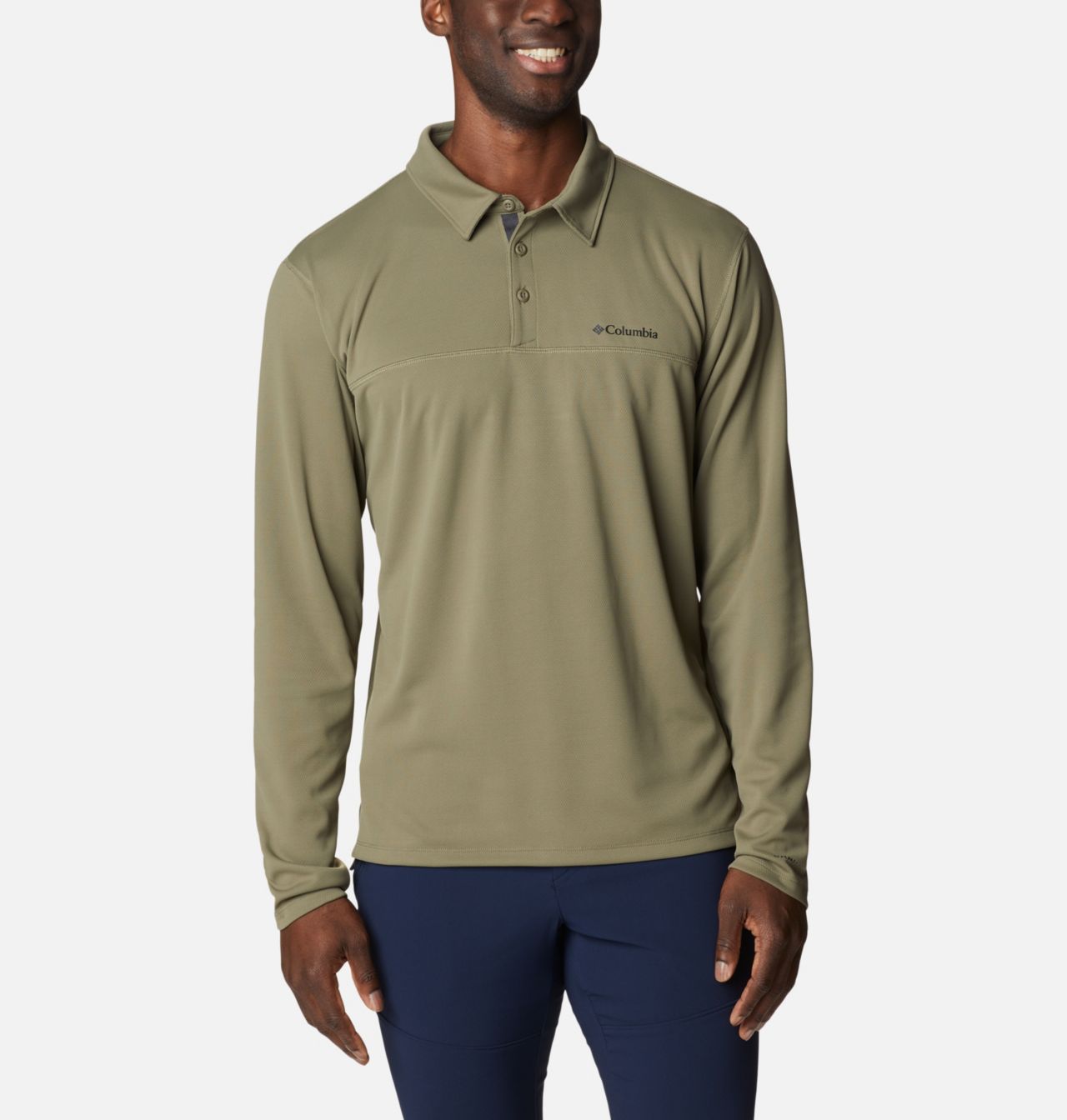 Men's Narrows Pointe™ Long Sleeve Polo - Tall 1