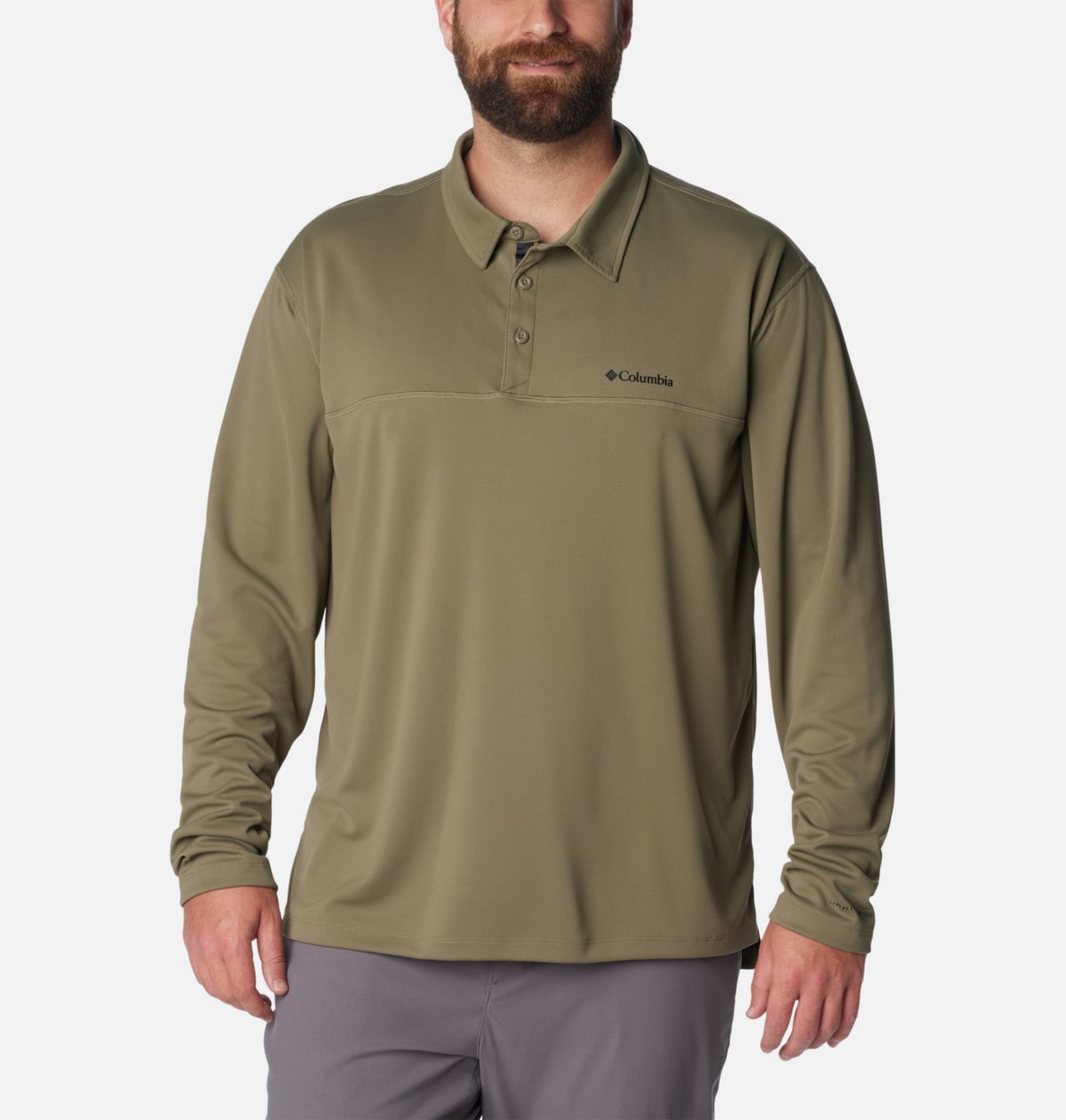 Men's Narrows Pointe™ Long Sleeve Polo - Big 1