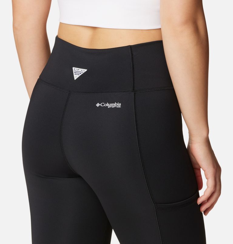 Reebok Womens Standard Workout Ready High-Rise Leggings, Black