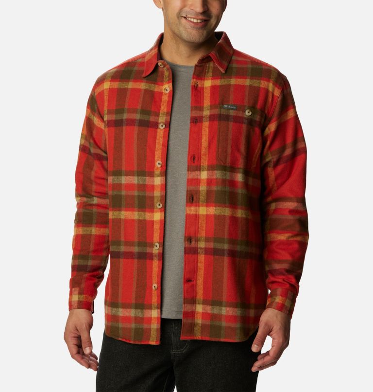 Men's Pitchstone™ Heavyweight Flannel Shirt Tall Columbia Sportswear