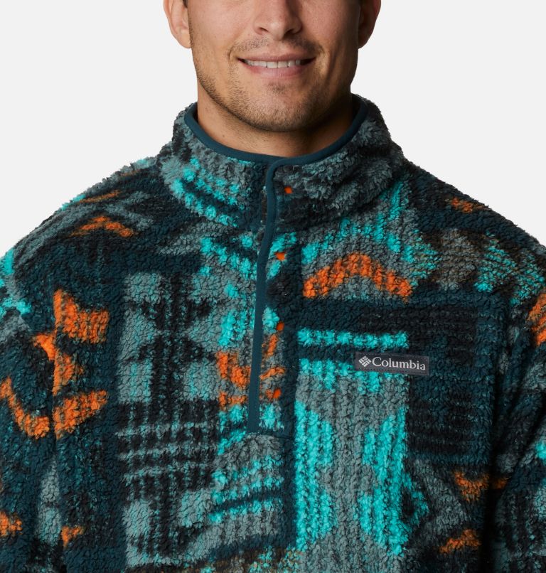 Rugged Ridge II Sherpa 1/2 Snap | 414 | M, Color: Night Wave Pathways Print, image 4