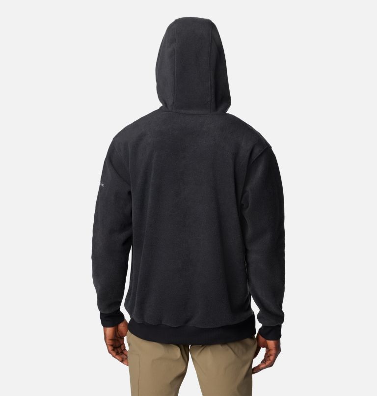 Plain black cheap fleece hoodie