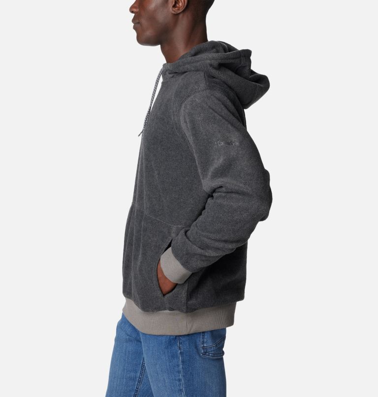 Men's Steens Mountain Hoodie, Color: Charcoal Heather, image 3
