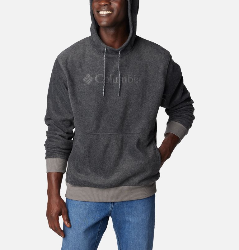Men's Steens Mountain Hoodie, Color: Charcoal Heather, image 5