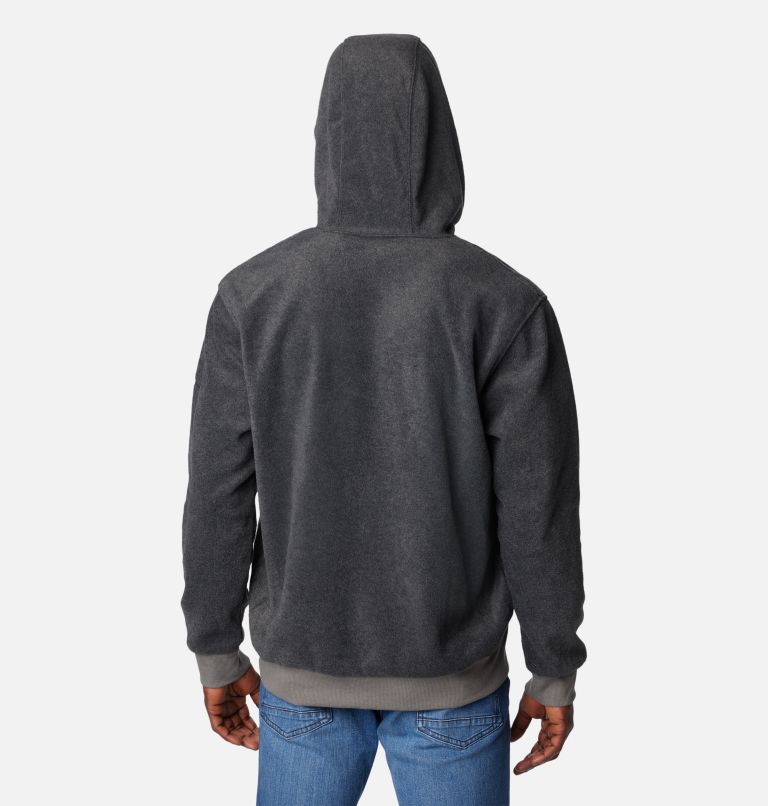 Men's Steens Mountain Hoodie, Color: Charcoal Heather, image 2