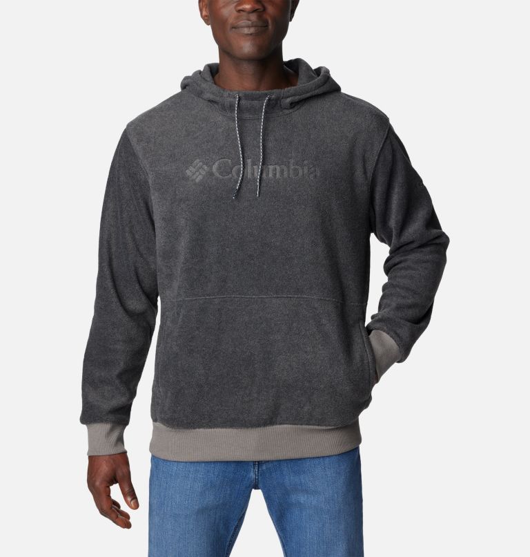 Men's Steens Mountain Hoodie, Color: Charcoal Heather, image 1