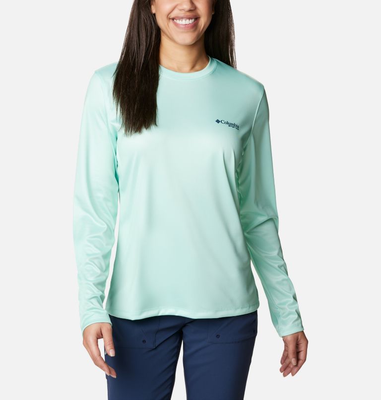 Columbia women's pfg long cheap sleeve shirt