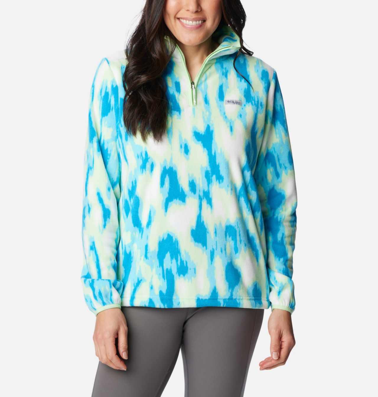 Haut en laine polaire avec fermeture éclair 1/4 PFG Super Tidal™ pour femmes 1