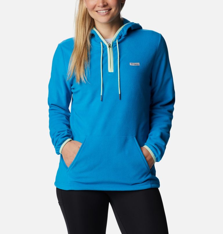 Columbia long hot sale hooded fleece