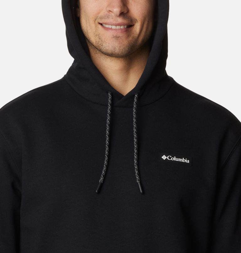 Men's Marble Canyon Heavyweight Fleece Hoodie - Tall, Color: Black, image 4