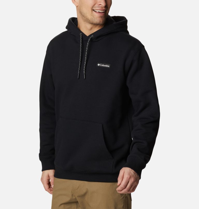 Men's Marble Canyon Heavyweight Fleece Hoodie - Tall, Color: Black, image 5