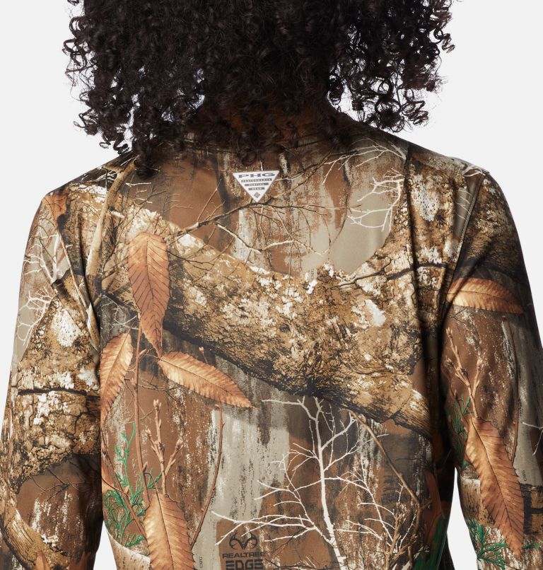 Women's Super PHG Tough Shot Long Sleeve Shirt, Color: Realtree Edge, image 5