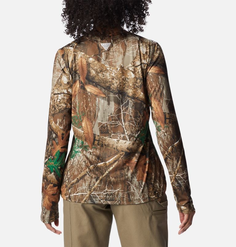 Thumbnail: Women's Super PHG Tough Shot Long Sleeve Shirt, Color: Realtree Edge, image 2