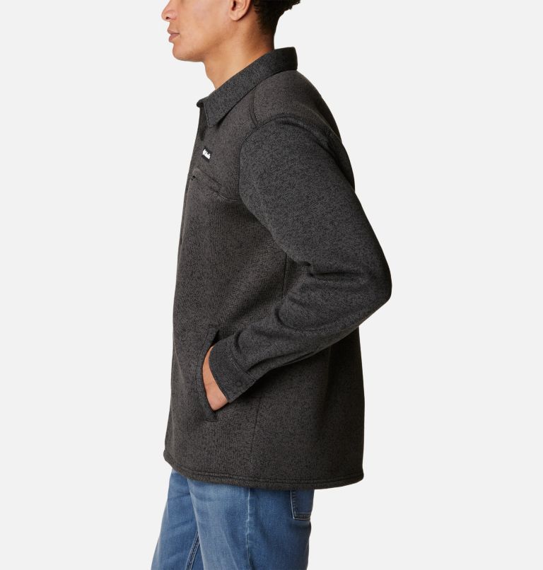 Sweater store shirt jacket