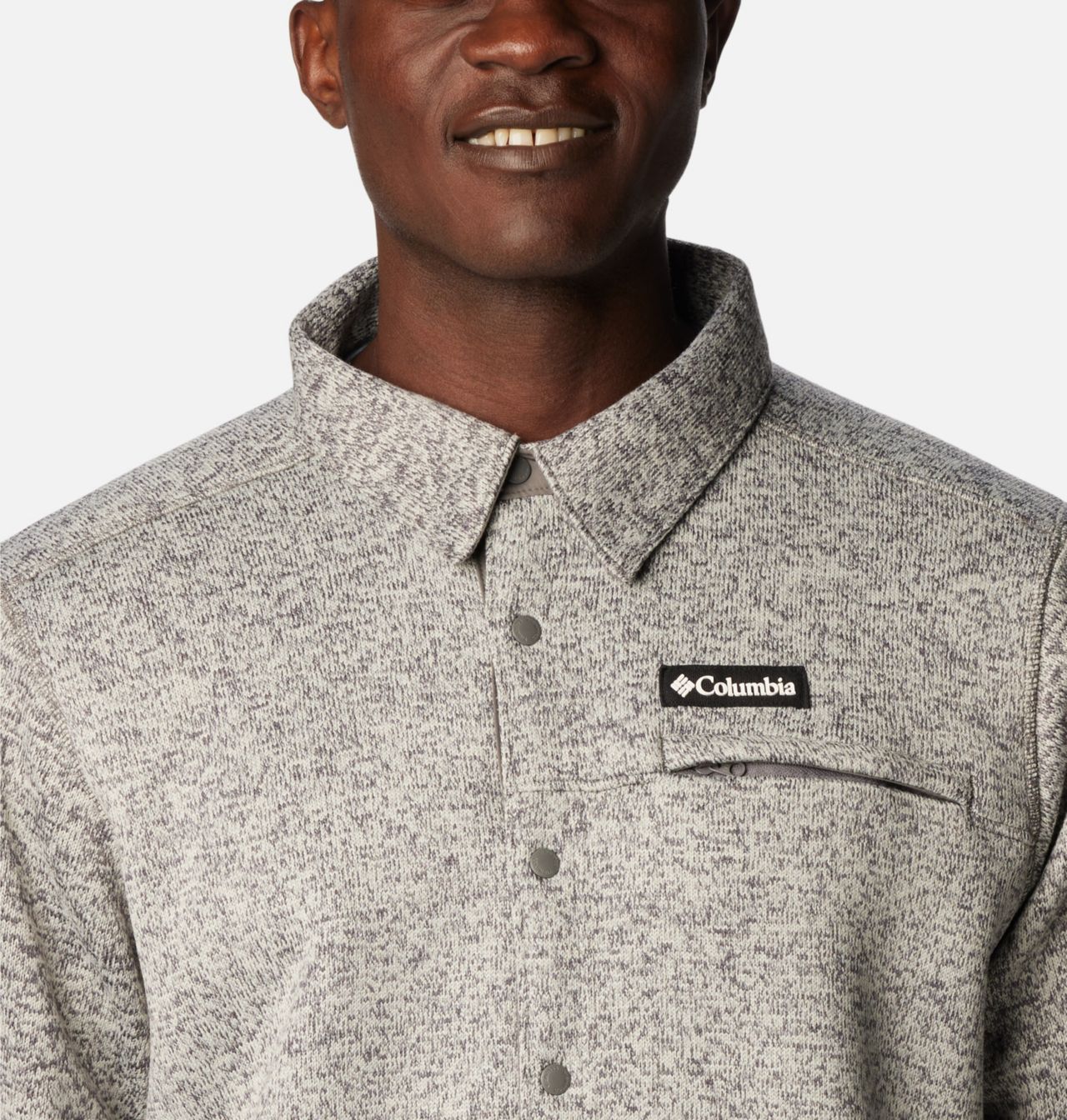 Manteau-chemise à fermeture éclair Sweater Weather™ pour hommes 5
