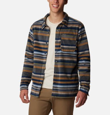 Final Flight Outfitters Inc. Columbia Sportswear Company Columbia Cornell  Woods Fleece Lined Shirt Jacket