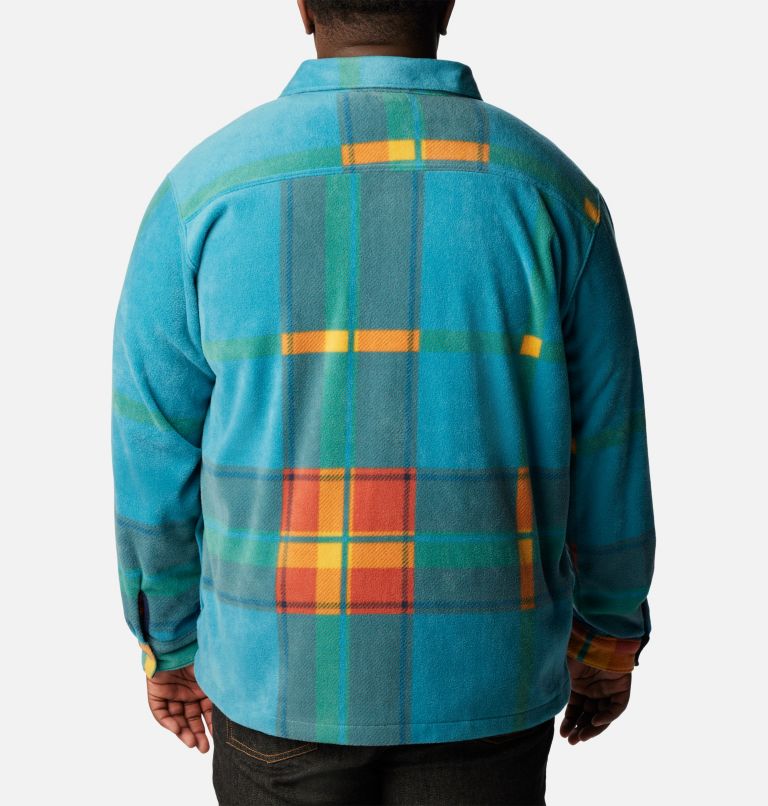 Men's Steens Mountain Printed Shirt Jacket - Big, Color: Shasta Super Mega Print, image 2