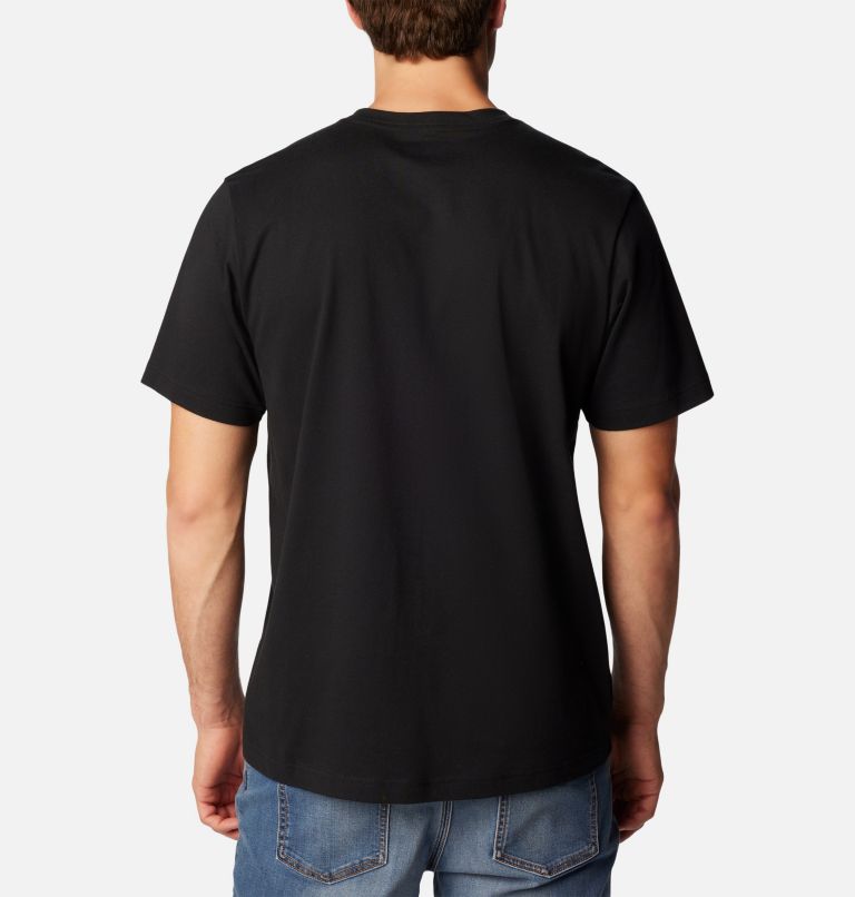 Henley à manches courtes Landroamer pour hommes, Color: Black, image 2