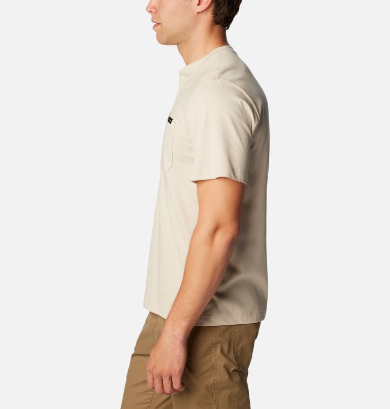 Henley à manches courtes Landroamer pour hommes, Color: Dark Stone, image 3