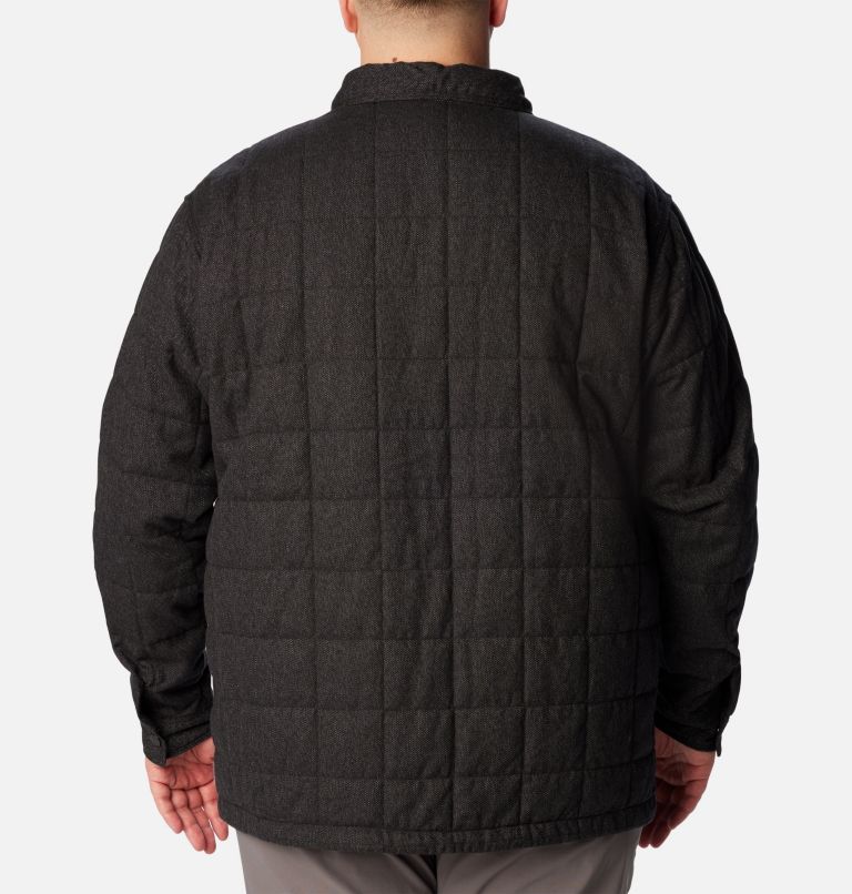 Men's Landroamer Quilted Shirt Jacket - Big, Color: Black, image 2