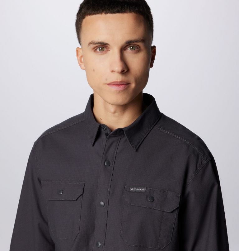 Camisa con forro Landroamer para hombre, Color: Shark, image 5