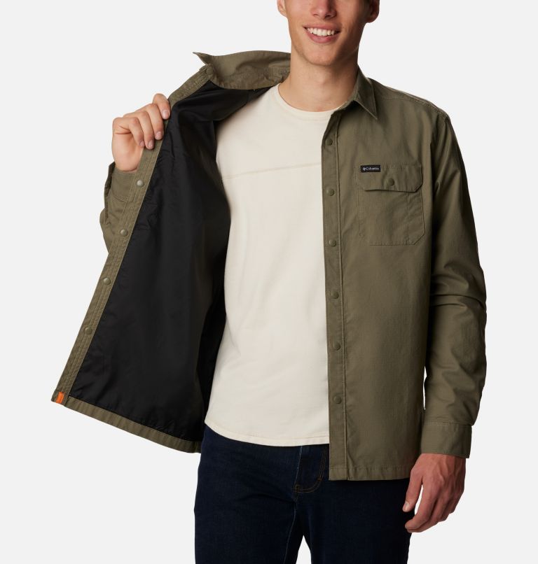 Chemise doublée Landroamer pour hommes, Color: Stone Green, image 5