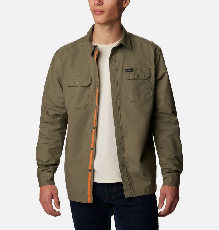 Chemise doublée Landroamer pour hommes, Color: Stone Green, image 6