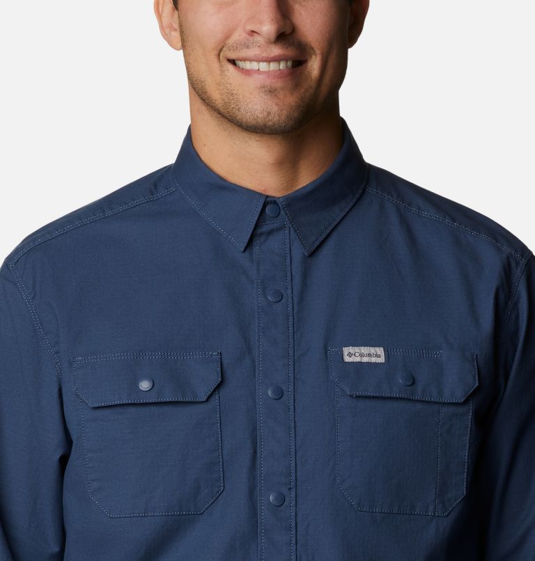 Landroamer Lined Shirt | 478 | XXL, Color: Dark Mountain, image 4