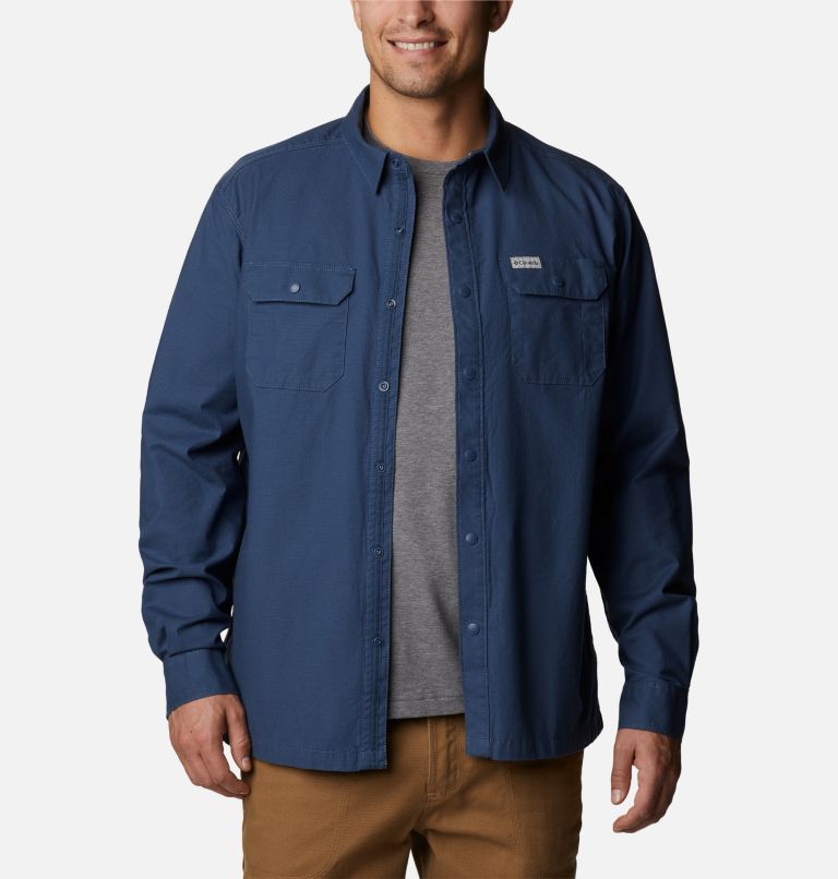Landroamer Lined Shirt | 478 | XXL, Color: Dark Mountain, image 6