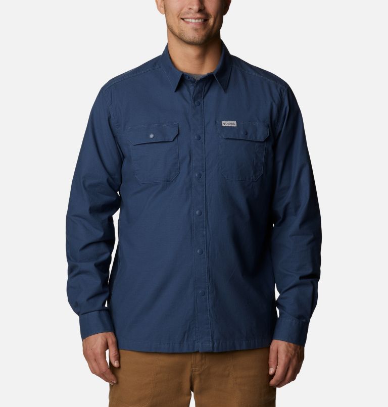Thumbnail: Men's Landroamer Lined Shirt, Color: Dark Mountain, image 1