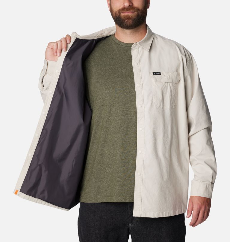Men's Landroamer Lined Shirt - Big, Color: Dark Stone, image 5