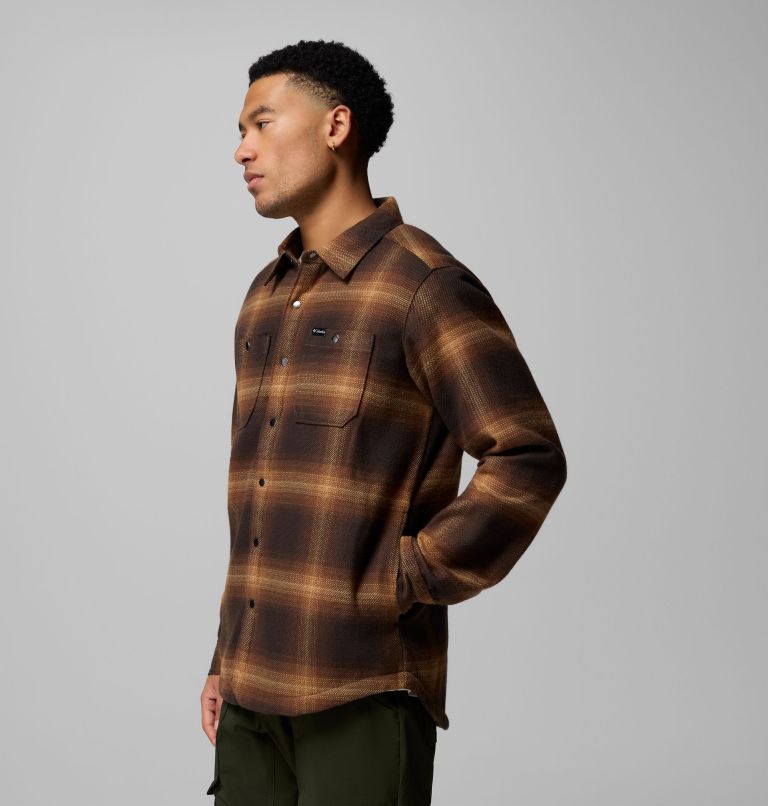 Men's Windward II Shirt Jacket, Color: Tobacco Blurred Ombre, image 4