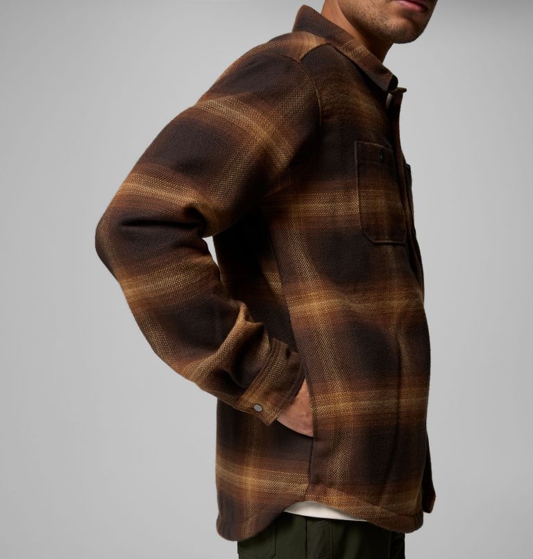 Men's Windward II Shirt Jacket, Color: Tobacco Blurred Ombre, image 7