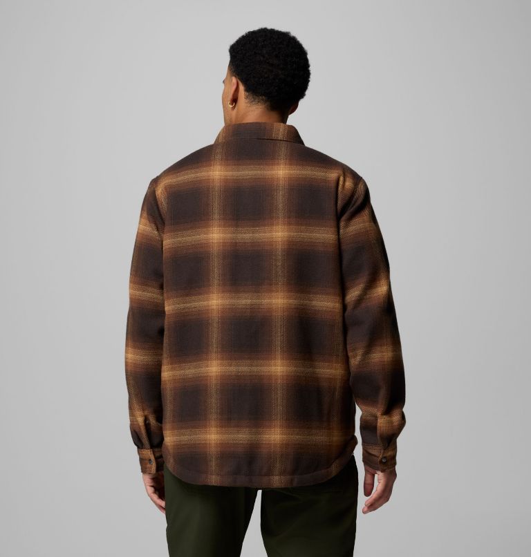 Men's Windward II Shirt Jacket, Color: Tobacco Blurred Ombre, image 3
