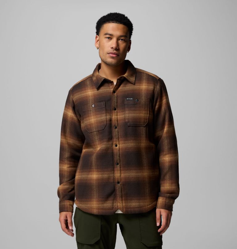 Men's Windward II Shirt Jacket, Color: Tobacco Blurred Ombre, image 1