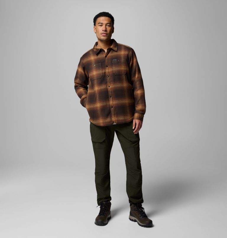 Men's Windward II Shirt Jacket, Color: Tobacco Blurred Ombre, image 2