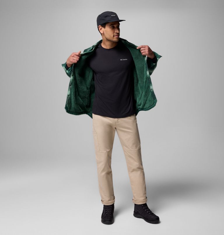 Men's Windward II Shirt Jacket, Color: Rain Forest Blurred Ombre, image 2