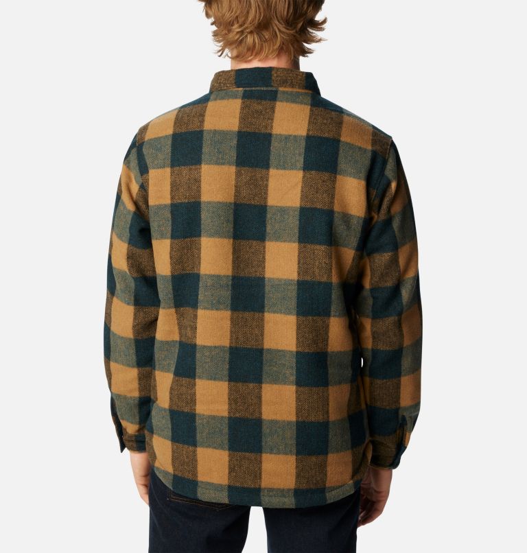 Thumbnail: Men's Windward II Shirt Jacket, Color: Night Wave Dimensional Buffalo, image 2