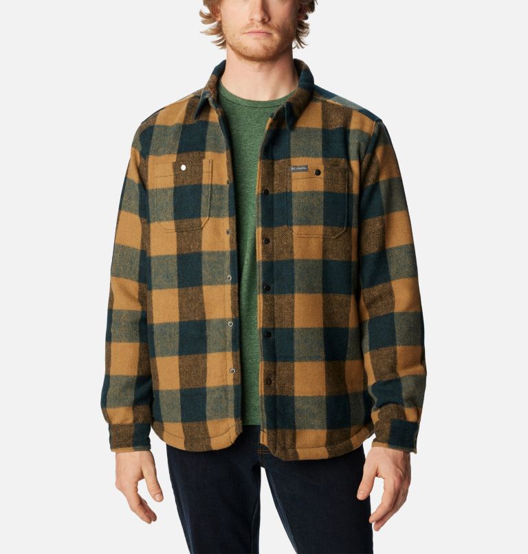 Final Flight Outfitters Inc. Columbia Sportswear Company Columbia Cornell  Woods Fleece Lined Shirt Jacket