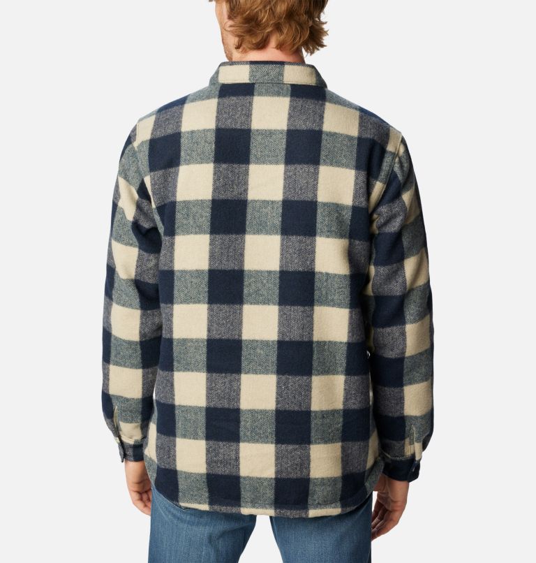 Men's Windward II Shirt Jacket, Color: Dark Mountain Dimensional Buffalo, image 2