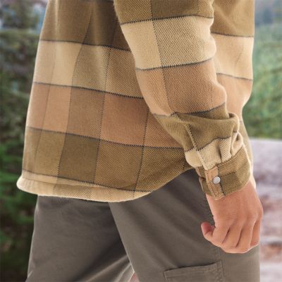 Close-up of the drop-tail hem