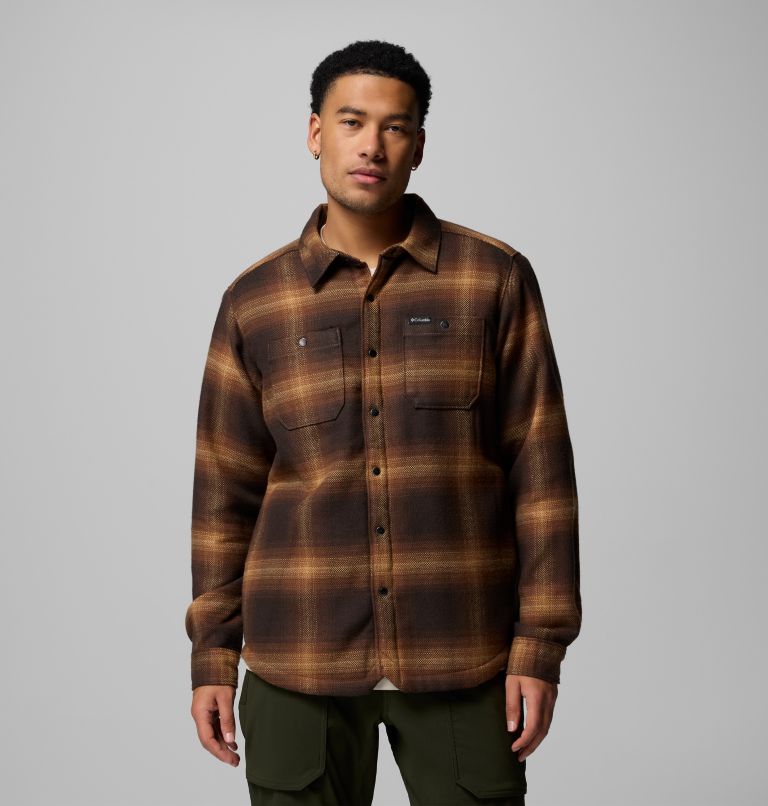 Men's Windward II Shirt Jacket - Tall, Color: Tobacco Blurred Ombre, image 1