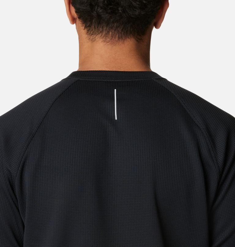 Men's Black Mesa Waffle Knit Crew, Color: Black, image 5