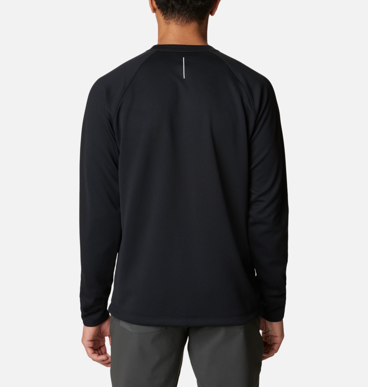 Men's Black Mesa™ Waffle Knit Crew 2