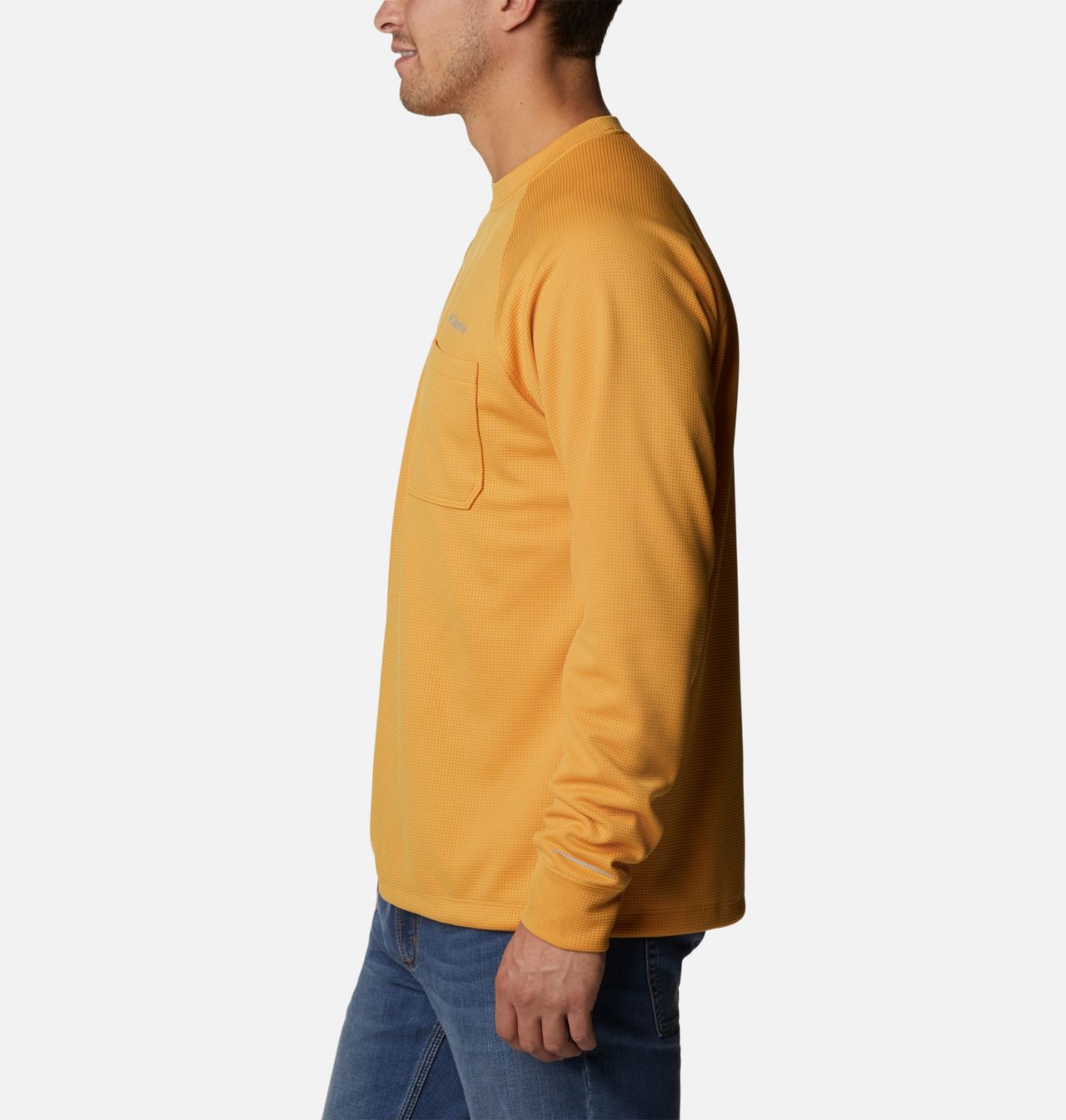 Men's Black Mesa™ Waffle Knit Crew 3